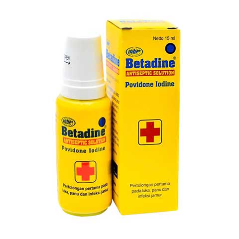 BETADINE ANTISEP SOLUTION 6X5 ML